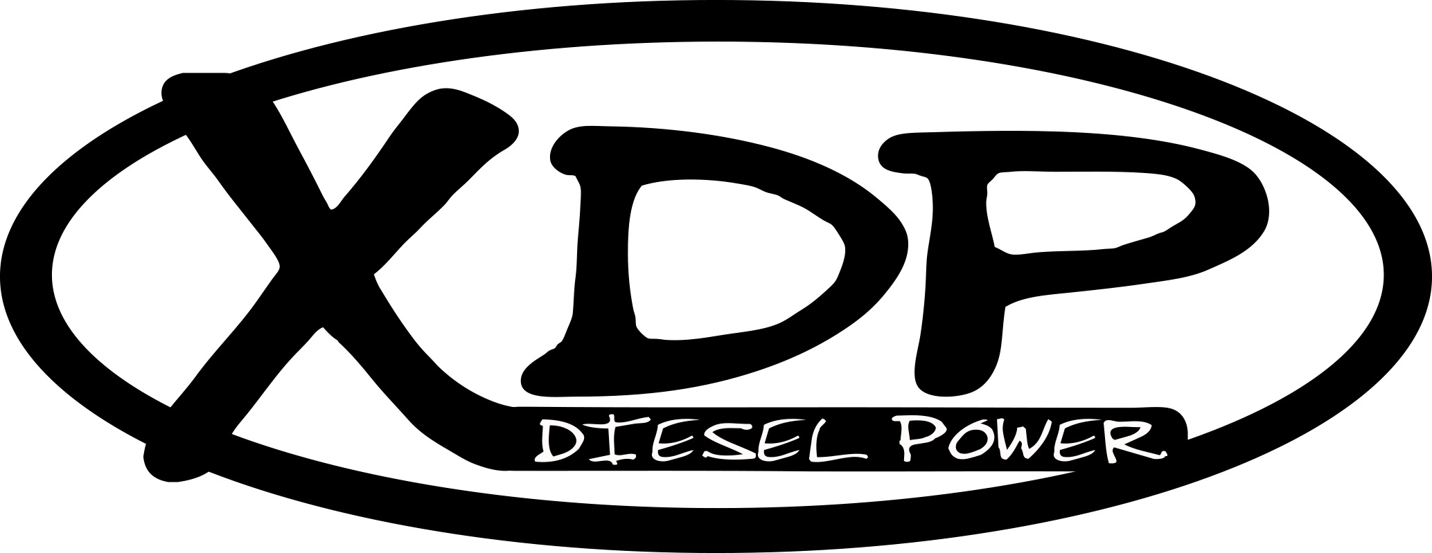 Xdp Black & White Logo - Xtreme Diesel Performance Logo (2067x799), Png Download