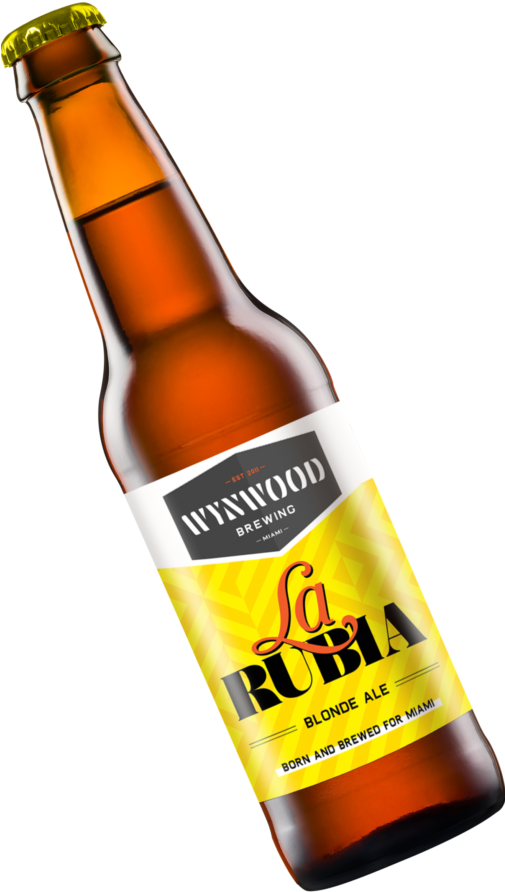 Our Beers - Glass Bottle (504x1195), Png Download