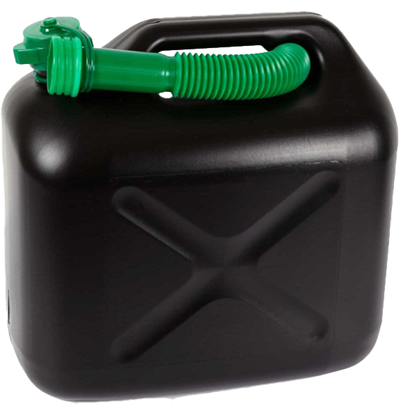 20 Litre Plastic Fuelcan - Jerrycan (600x600), Png Download
