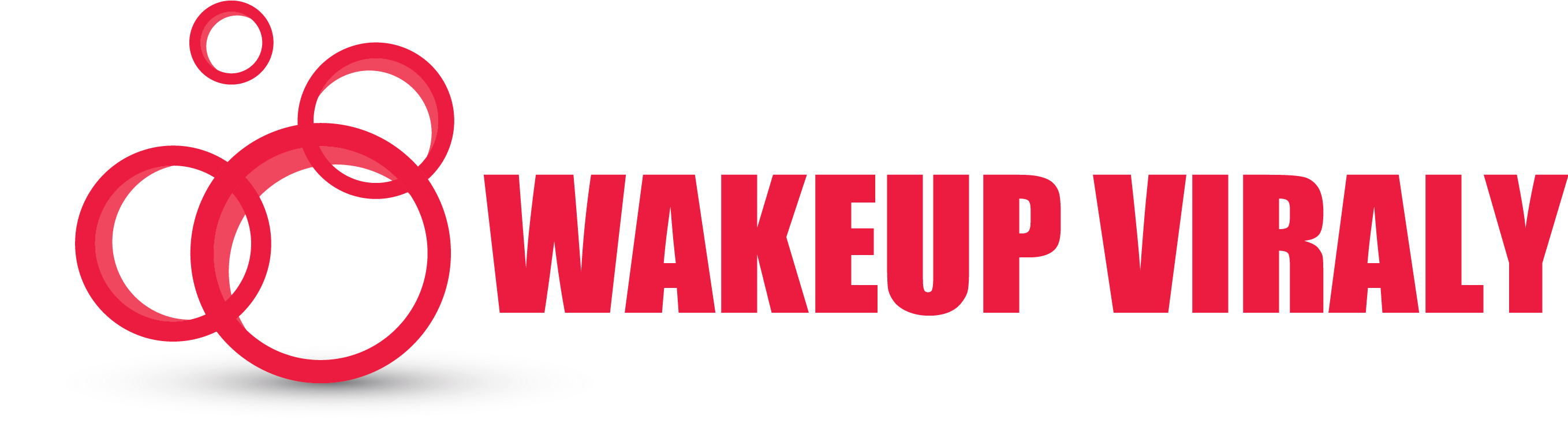 Wake Up Its Viral - Graphic Design (2745x742), Png Download