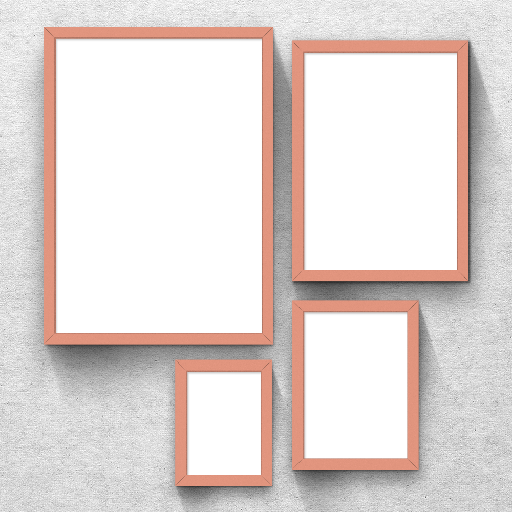 Moldura Vertical E Horizontal Para Quadros - Wood (1000x1000), Png Download