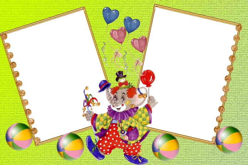Molduras Novas-tema - Infantil - - Convites De Aniversario Infantil Gratis (800x533), Png Download