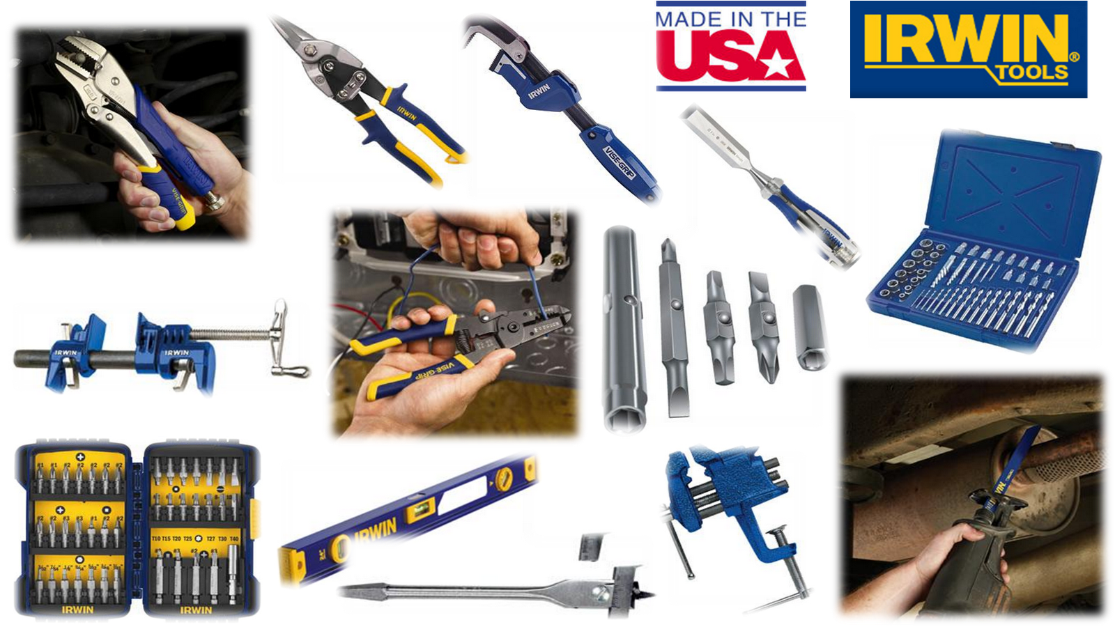 Herramientas Manuales Profesionales - Irwin Herramientas Png (1600x900), Png Download