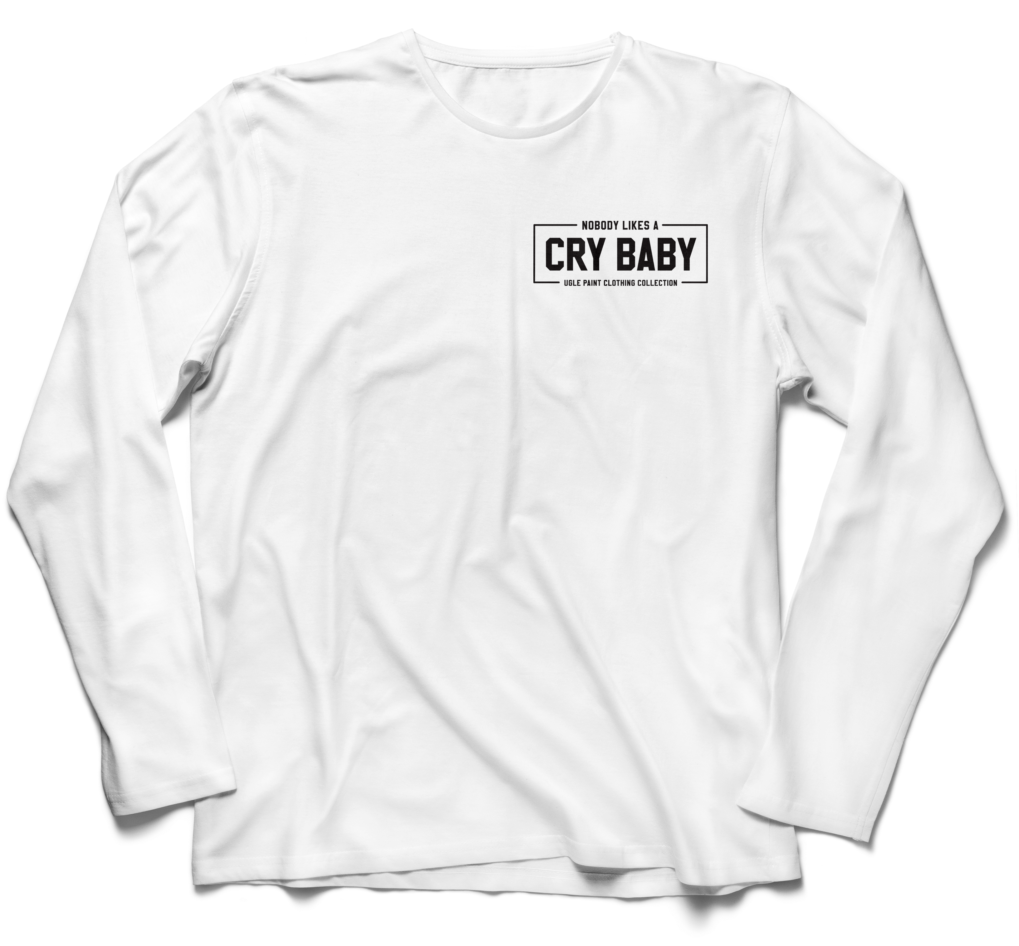 Cry Baby - Long-sleeved T-shirt (4000x3500), Png Download