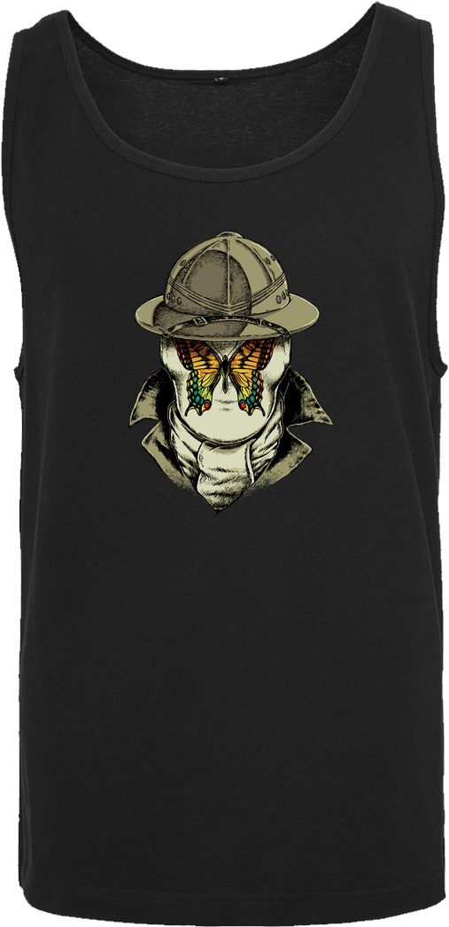 Rico Mambo Rorschach Hd T-shirt Tanktop Men Black (1044x1044), Png Download