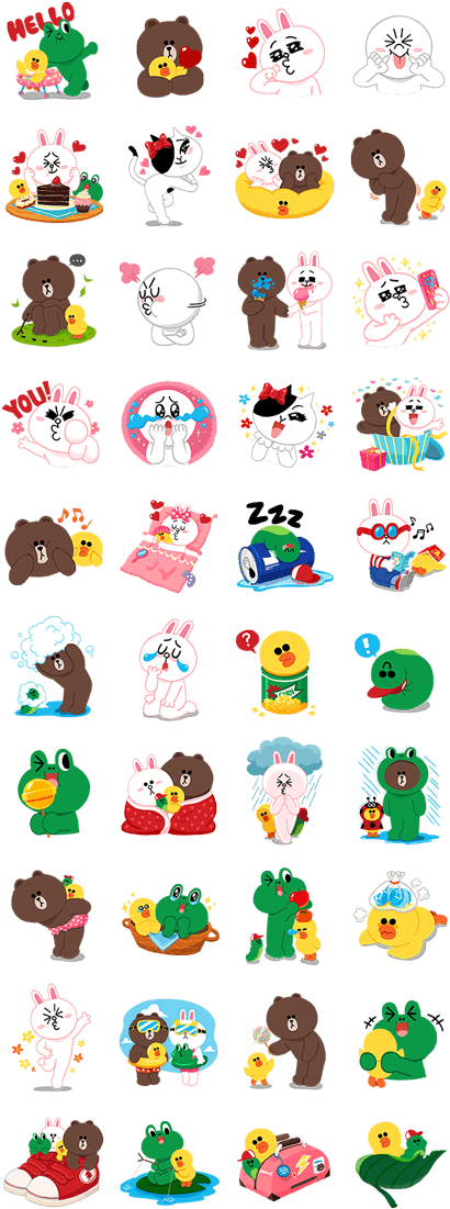 Line Sticker2829 - Bangkok Sticker Shop (420x1121), Png Download