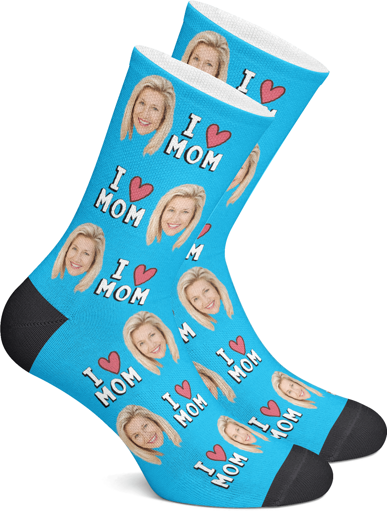 Custom - Your Face On Socks (1800x1800), Png Download