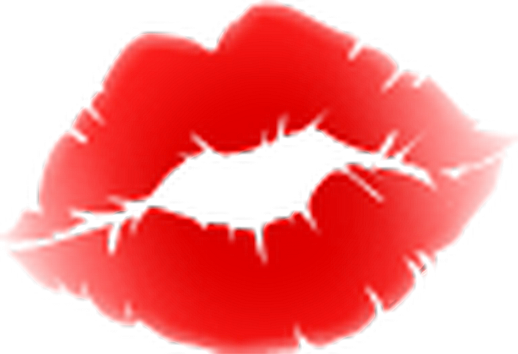 Kiss Beso Labios Emoticono Emoji (1024x701), Png Download