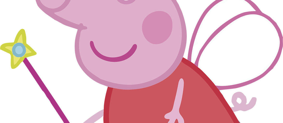 Peppa Fada Png - Peppa Pig Birthday (1173x510), Png Download