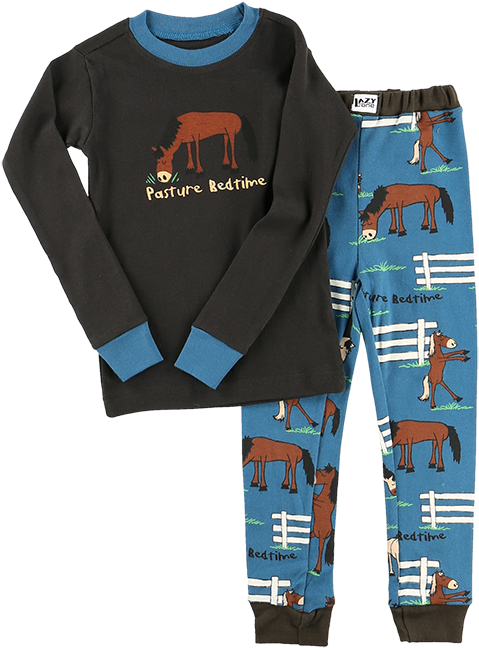 Horse Jammies For Kids - Pajamas (650x650), Png Download