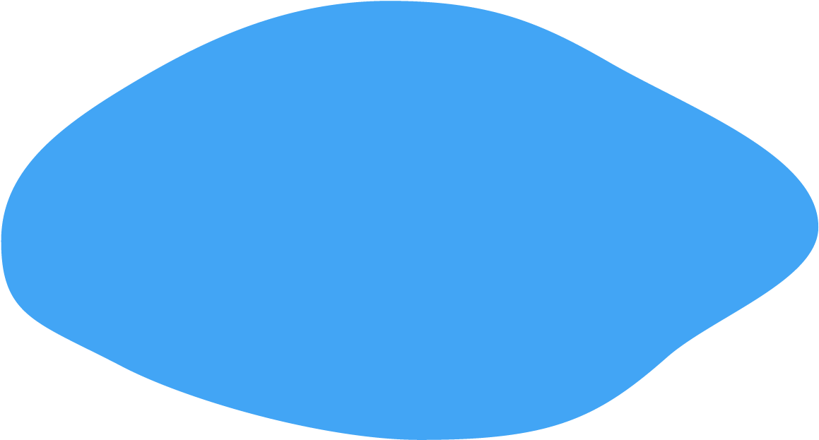 Full Screen Bkgb Blue Blob (2382x1675), Png Download