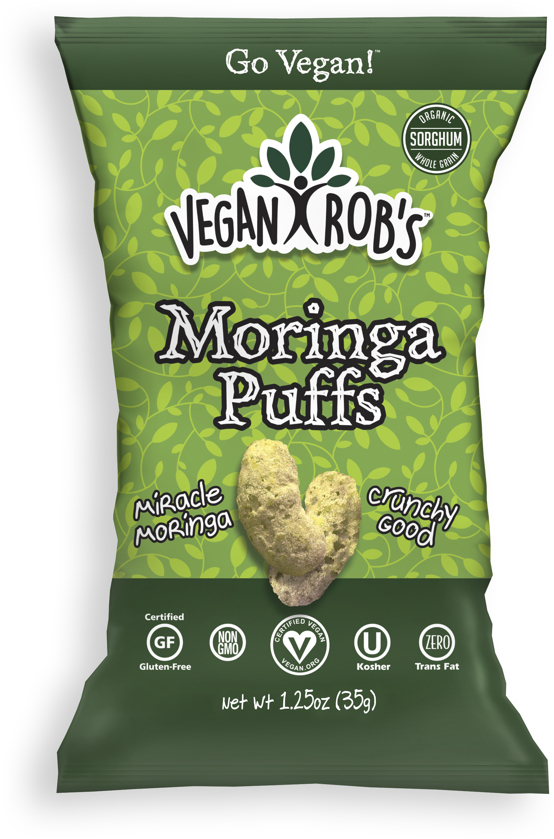 Vegan Robs Moringa Puffs - Vegan Rob's Moringa Puffs (2934x3300), Png Download