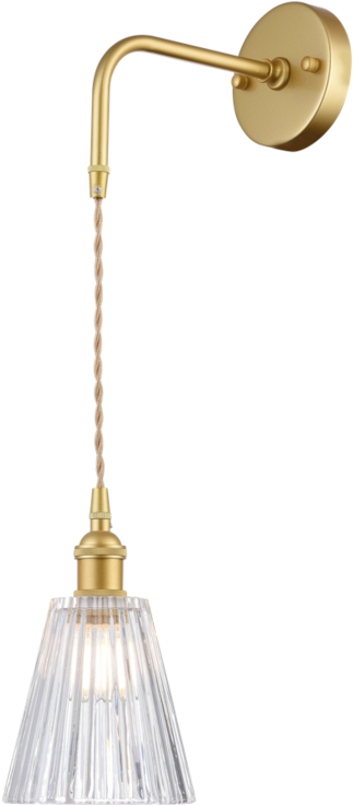 Vintage Vector Wall Light - Lamp (700x1049), Png Download