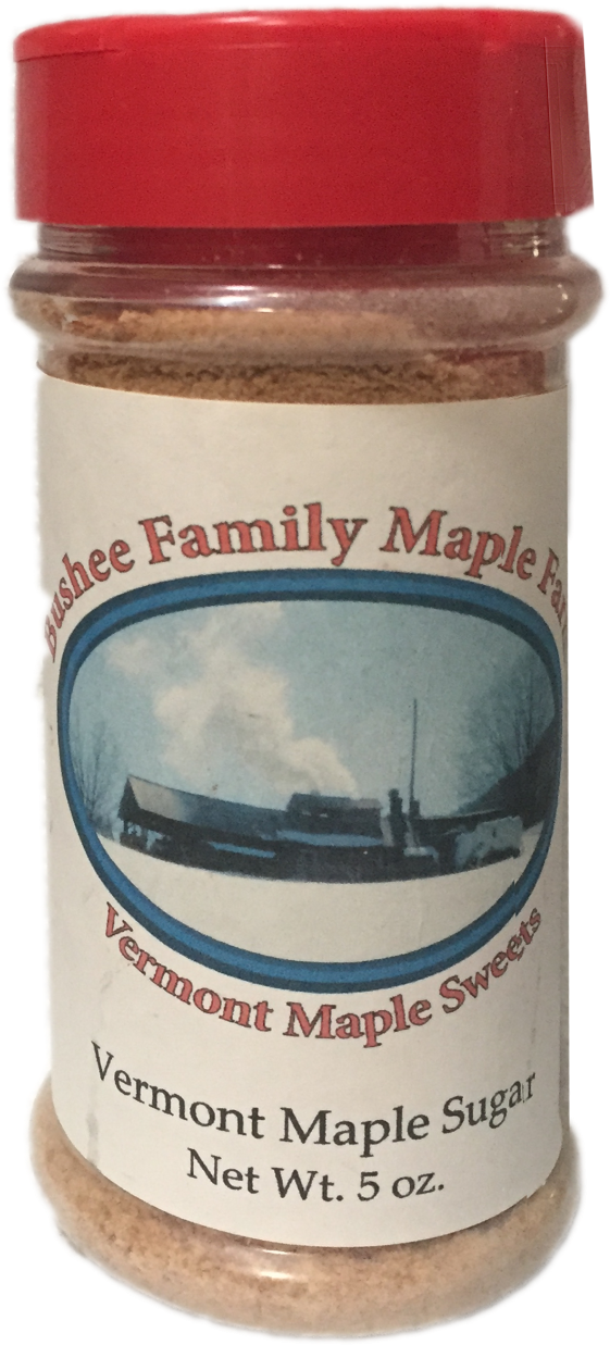 Half Gallon Bushee Family Farm Pure Vermont Maple Syrup - Bottle (640x1295), Png Download
