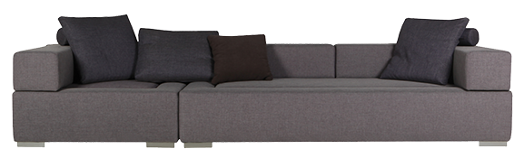 Web Kubisk Sofa - Studio Couch (600x600), Png Download