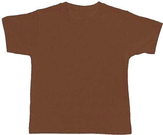 Kids Tshirt Brown - Brown T Shirt For Kids (650x650), Png Download