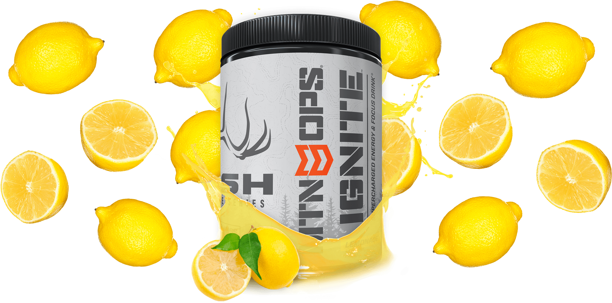 Hush Lemonade Ignite - Rangpur (2000x1081), Png Download