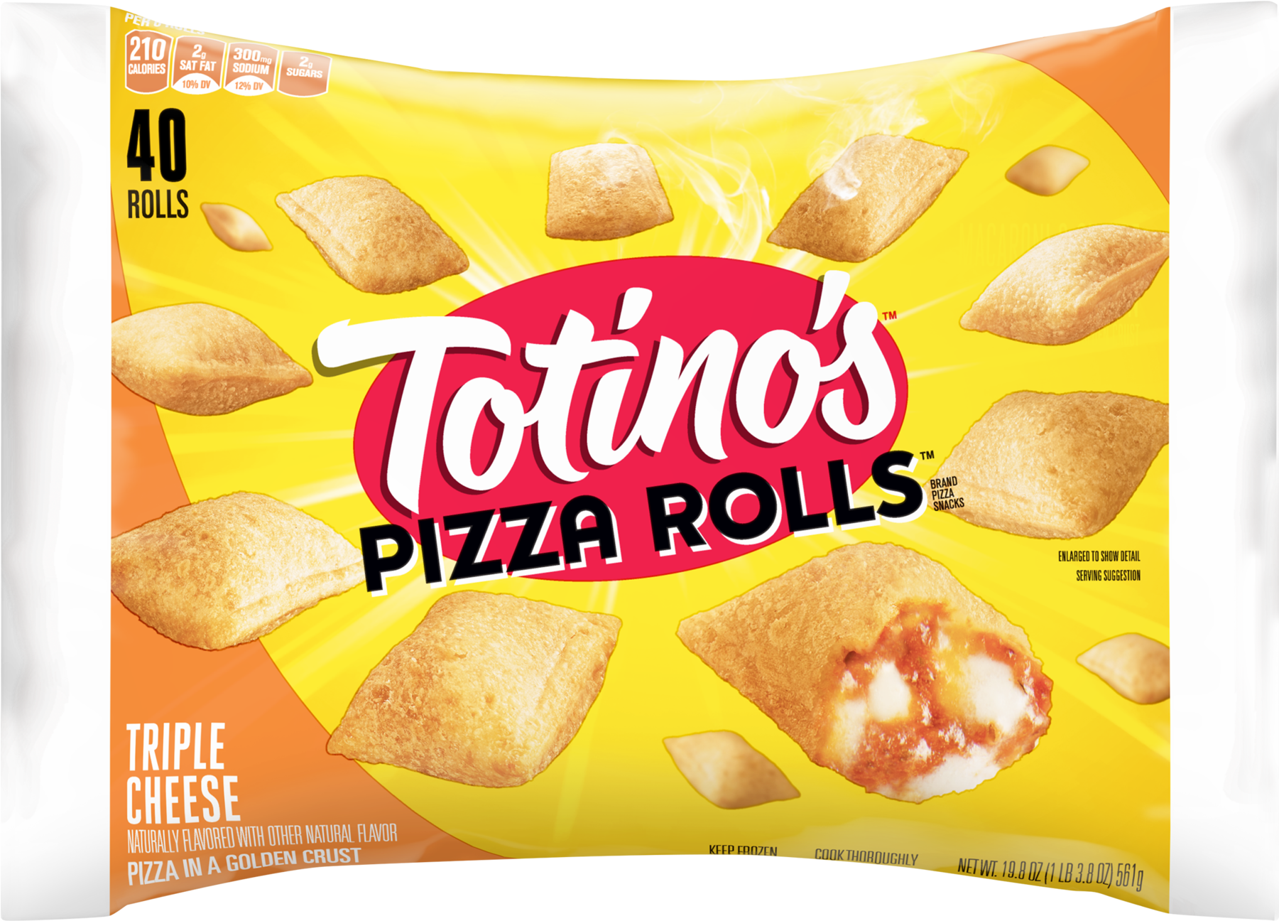 Cheese Pizza Rolls (1800x1800), Png Download