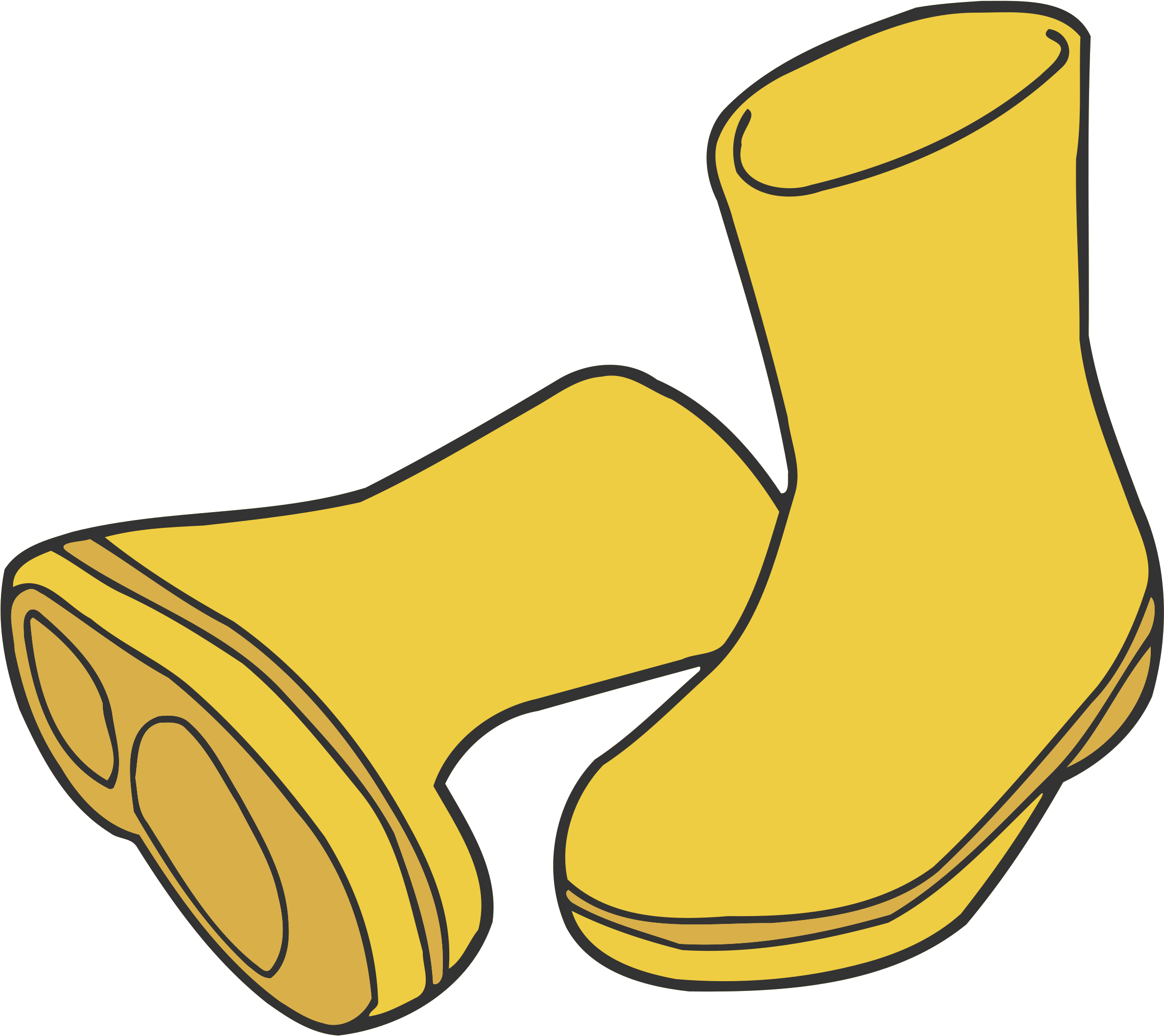 Big Image Png - Rain Boots Clipart Png (2400x2136), Png Download