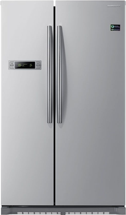 Samsung 19 - 6 Cu - Ft - Side By Side W/ Digital Inverter - Ref Side By Side (600x600), Png Download