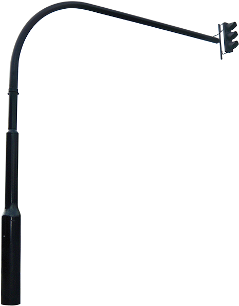 Rotating Mast Arm - Street Light (650x650), Png Download