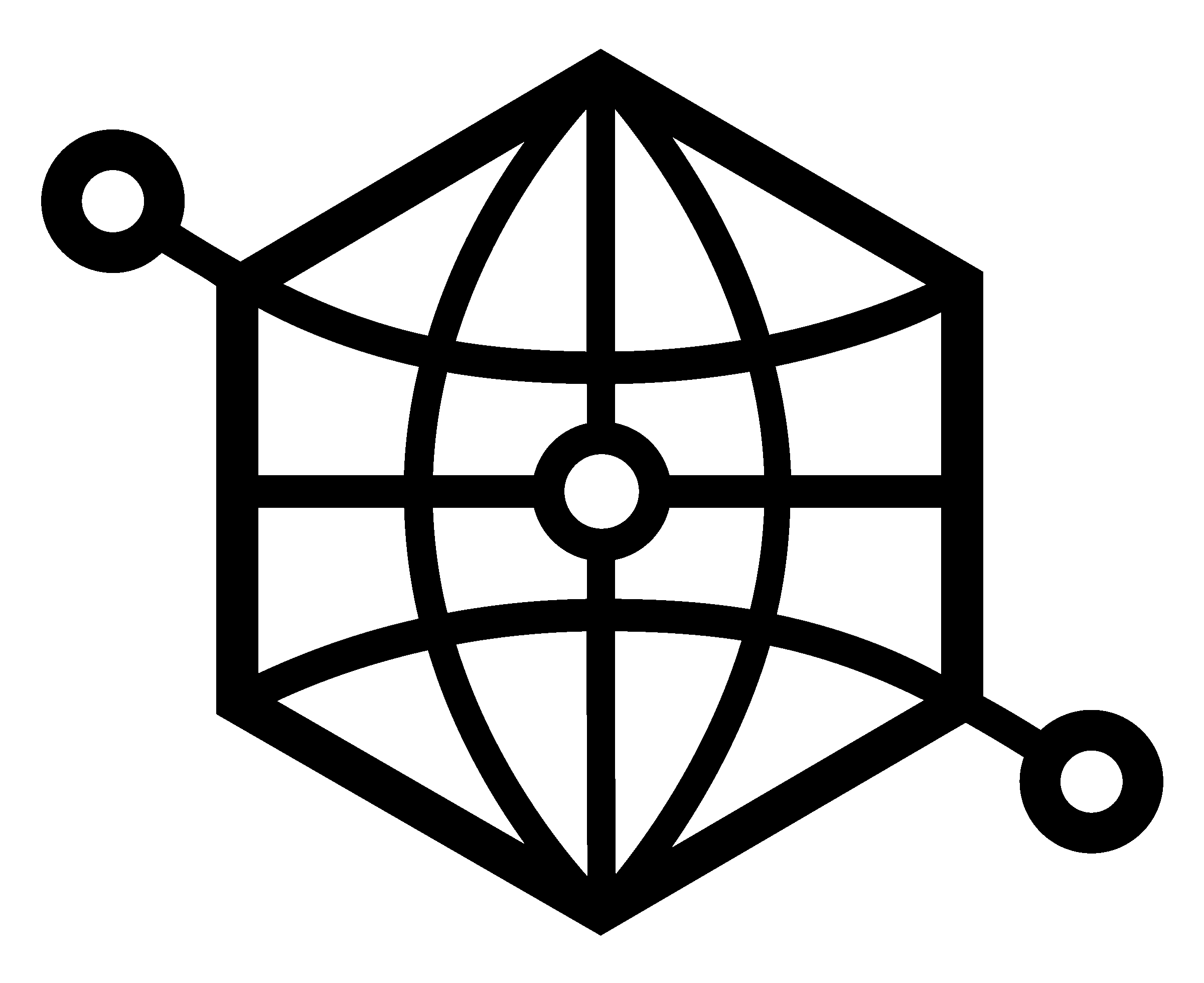 Open Graph Logo Black And White - Vector Site (2400x1959), Png Download