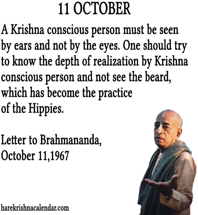 Srila Prabhupada Quotes For Month October - Prabhupada Quote About Meat Eating (800x800), Png Download