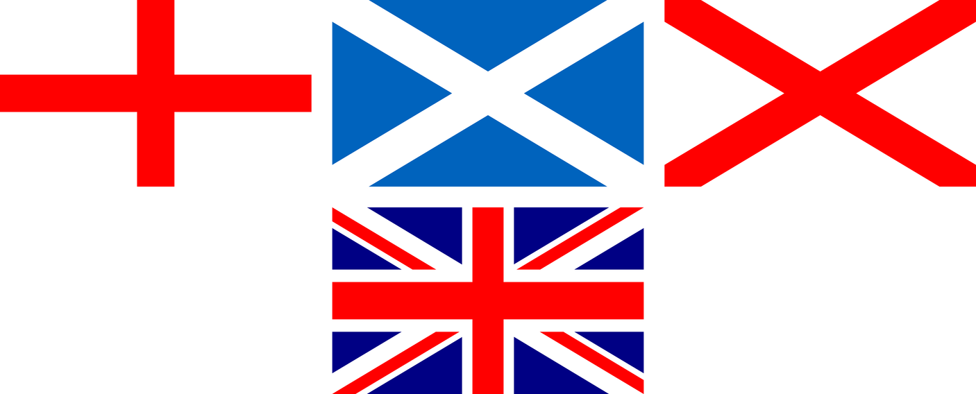 Origins Of The Flag United Kingdom By Jonathanbluestone - Scholarship Form London School Of Economics (1406x568), Png Download