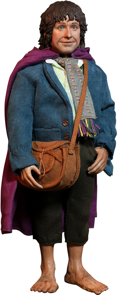 Asmus Collectible Toys Pippin Slim Version Sixth Scale - Peregrin Took (480x1000), Png Download