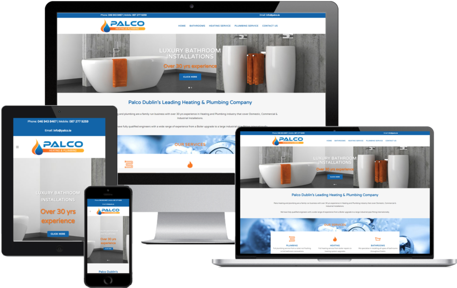 Website Design Packages Ireland - Responsive Design (1024x642), Png Download