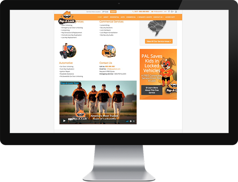 Custom Website - Online Advertising (800x610), Png Download