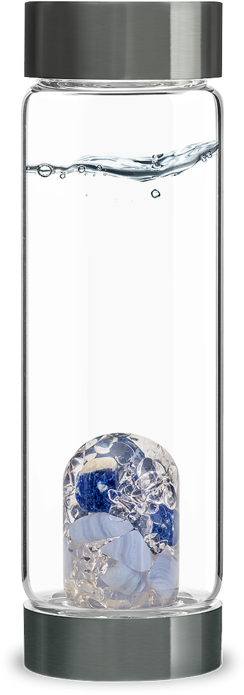 Via Gem Water Bottle (900x1200), Png Download