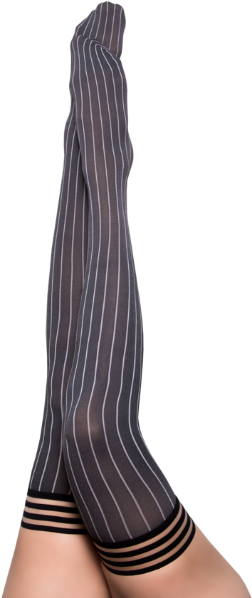 All Work, All Play Pinstripe - Tights (580x870), Png Download