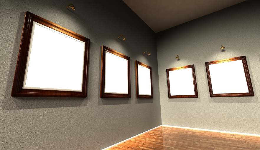 3d Frames - 3d Photo Frame Background Hd (882x510), Png Download