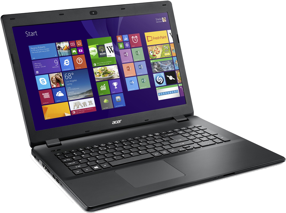 Acer Aspire E17 Series - Acer Extensa 15 (982x728), Png Download
