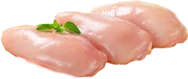 Chicken Boneless Breast 1 Kg - Chicken Breast (600x600), Png Download