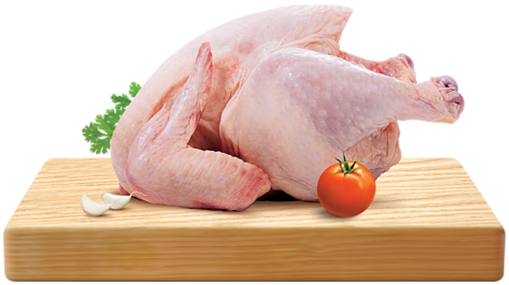 About Rgd Chicken & Eggs - Chicken (858x607), Png Download