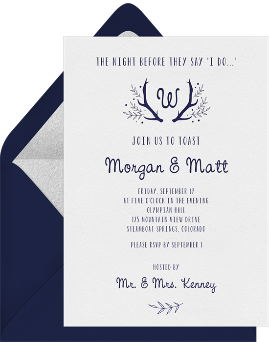 Png Antlers Png For Free Download On - Wedding Invitation (550x701), Png Download