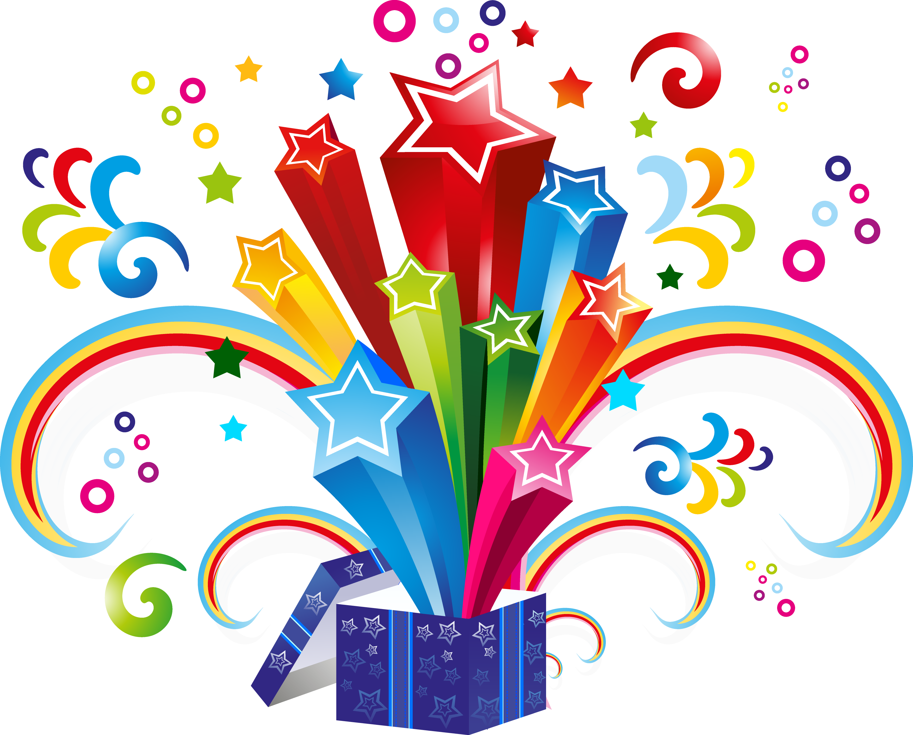 Decorative Box Magic Holi Happy Free Transparent Image - Magic Box (3501x2819), Png Download