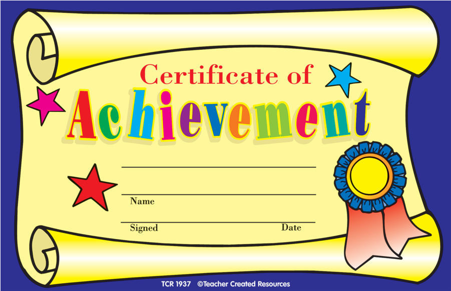Tcr1937 Certificate Of Achievement Awards Image - Achievement Awards (900x900), Png Download