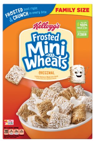 Clipart Black And White Cereal Transparent Original - Cereal Frosted Mini Wheats (736x460), Png Download