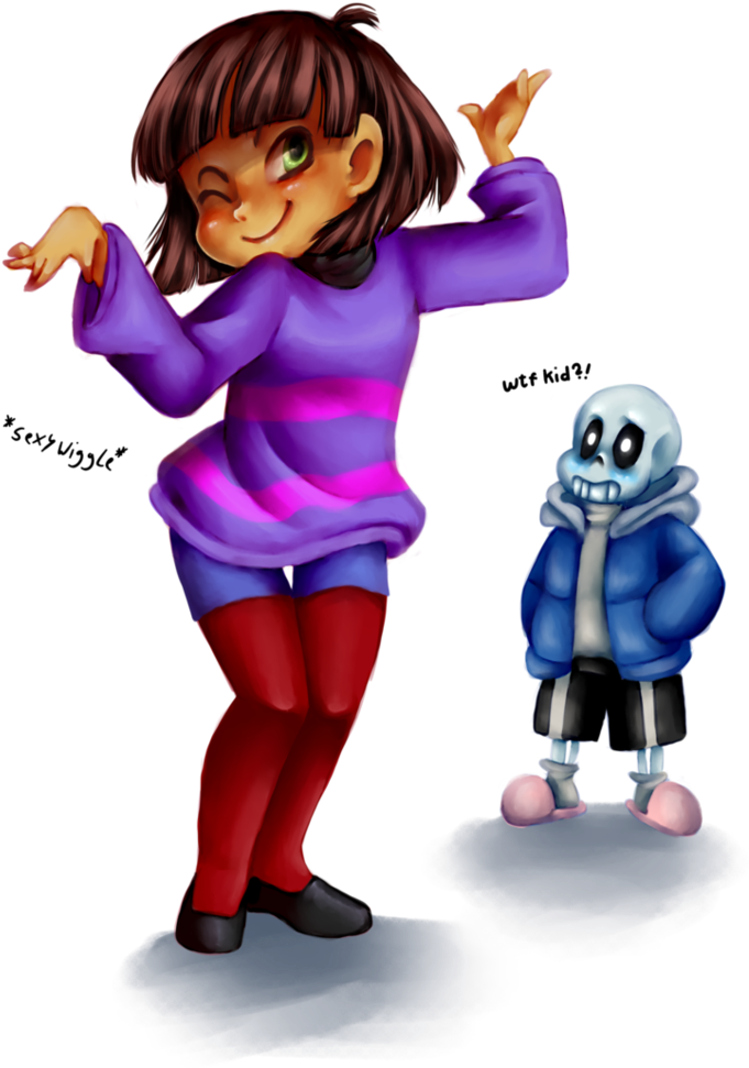 Hee Chul Puff Guo Dating - Undertale Flirt Frisk (755x1057), Png Download