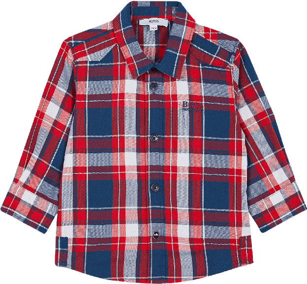 Blue & Red Plaid Shirt - Plaid (700x700), Png Download
