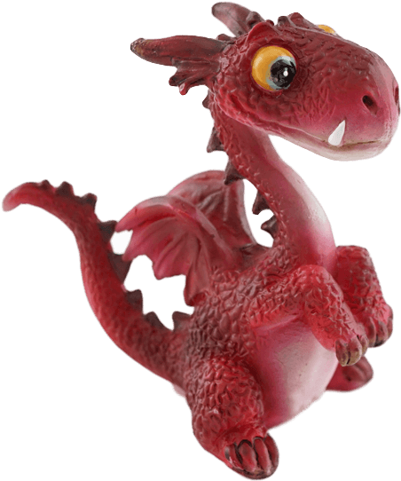 Red Upright Dragon - Mini Dragon (720x720), Png Download