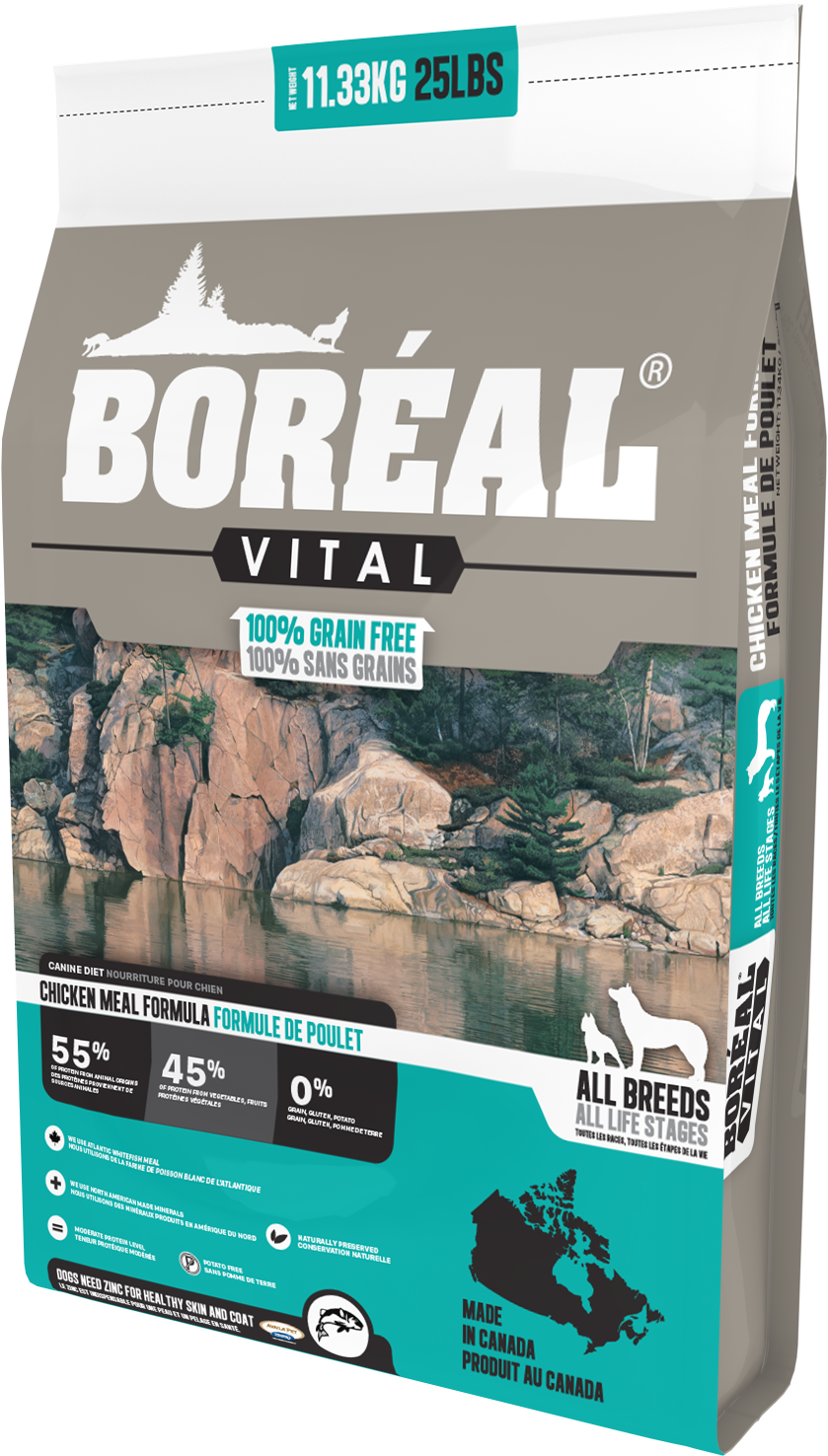 Vital All Breed Chicken Meal - Boreal Vital (1200x1700), Png Download