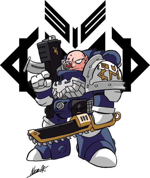 Meta Events Will Be Holding A Friendly 2000 Point Warhammer - Cartoon (517x613), Png Download