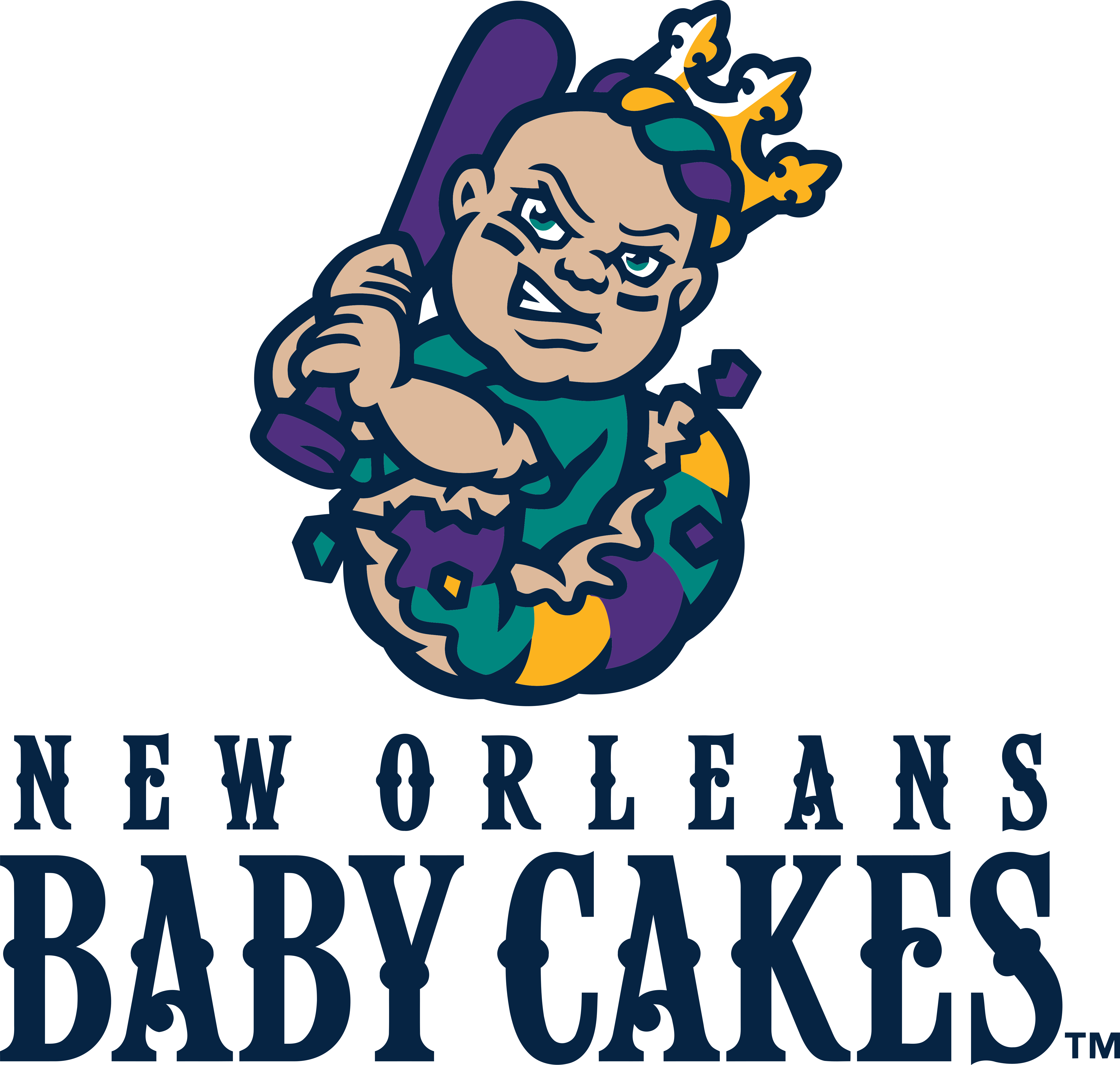 New Orleans Baby Cakes - New Orleans Baby Cakes Shirt (5000x4755), Png Download