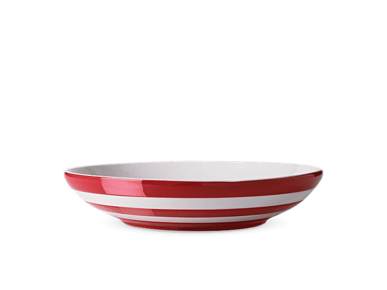 Set Of 4 Cornish Red Pasta Bowls - Plate (769x577), Png Download