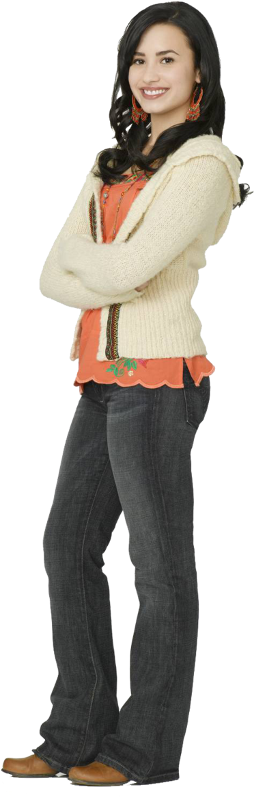 Whole Body Png - Demi Lovato Costume Camp Rock (1024x1367), Png Download