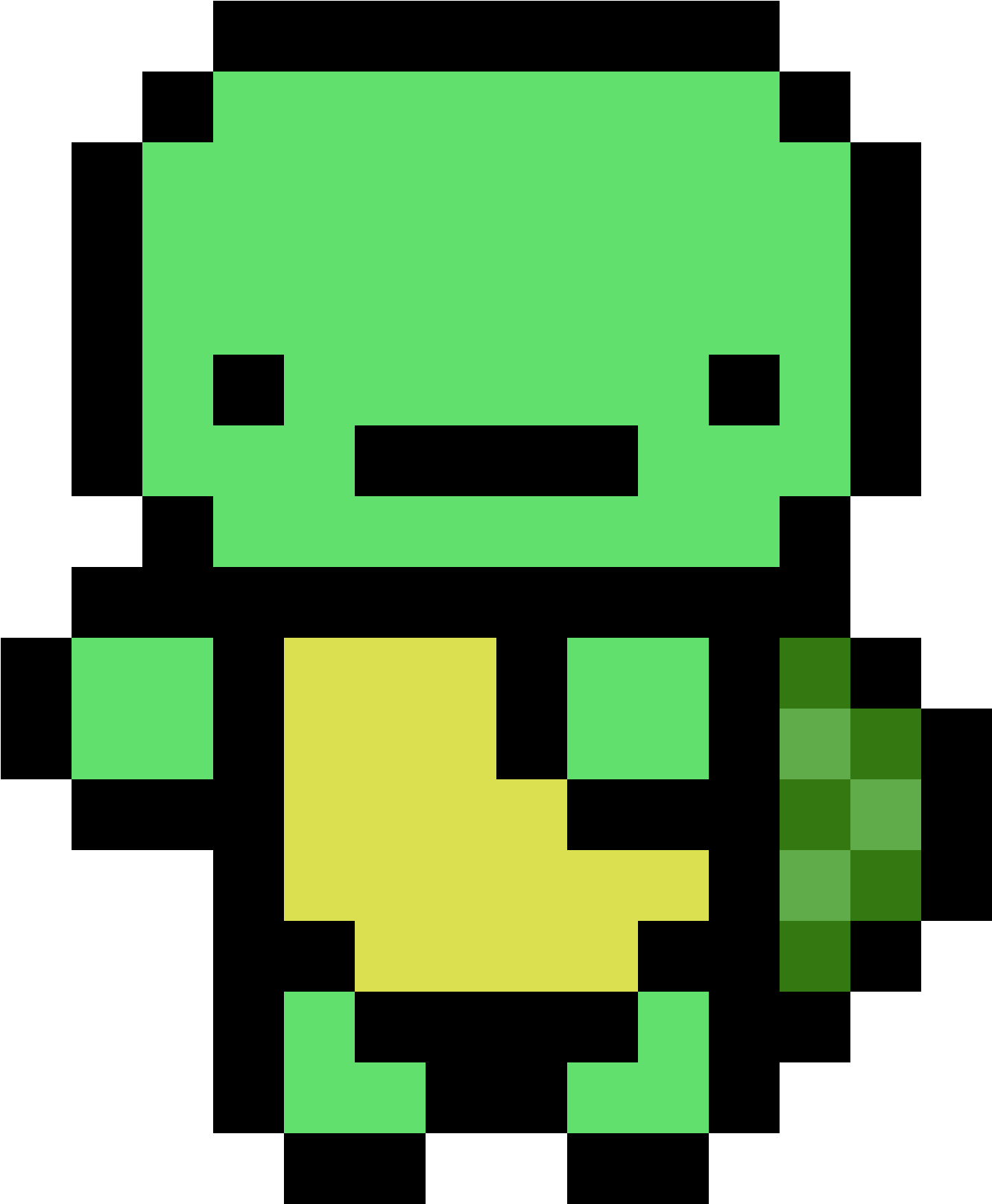 I Like Turtles - Turtle Pixel (2090x2185), Png Download